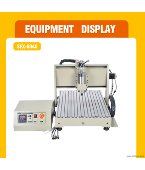 CNC 3-Axis Engraving Machine Mini Round Rail CNC 3040/6040 Engraving Machine For Wood PCB Acrylic